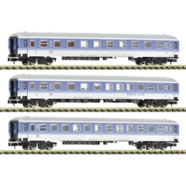 Fleischmann 6260024 N 3er-Set 1: Reisezugwagen „IR 2471“ der DB AG 1. Klasse Wagen Gattung Aimz 261.6, „Bistro Café“-Wa - 1