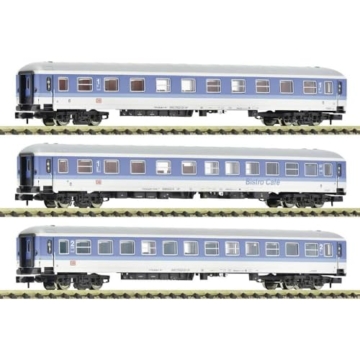 Fleischmann 6260024 N 3er-Set 1: Reisezugwagen „IR 2471“ der DB AG 1. Klasse Wagen Gattung Aimz 261.6, „Bistro Café“-Wa - 1