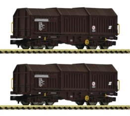 Fleischmann 6660035 N 2er-Set Teleskophaubenwagen der ÖBB - 1