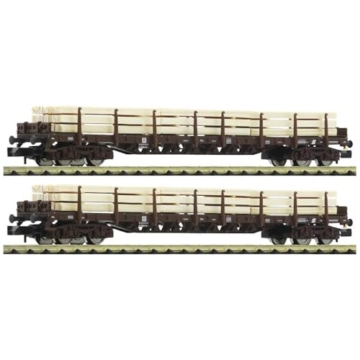 Fleischmann 6660048 N 2er-Set Rungenwagen der ÖBB - 1