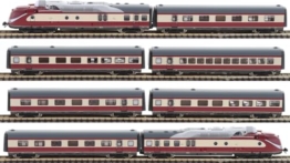 Fleischmann 7770001 N 8er Set Gasturbinentriebzug BR 602 der DB - 1