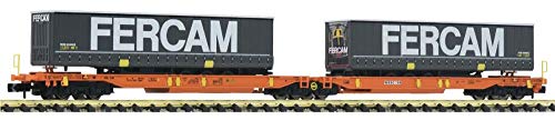 Fleischmann 825010 AAE T2000 Articulated Double Pocket Wagon Fercam VI - 1