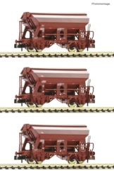 Fleischmann 830358 N 3er Set Schwenkdachwagen der DB AG - 1