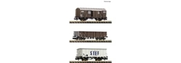Fleischmann 880904 N 3er-Set Güterwagen der SNCF - 1