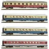 Fleischmann 881915 N 4er-Set Personenwagen EC 145/148 â€žFrans Halsâ€œ der DB - 1