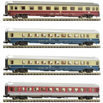 Fleischmann 881915 N 4er-Set Personenwagen EC 145/148 „Frans Hals“ der DB - 1
