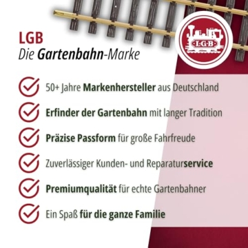 Gerades Gleis, 600 mm Lehmann (LGB) 10600 - 6