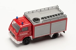 herpa 097024 Man Man G90 TLF 8/18" Feuerwehr Modell Auto Miniaturmodelle Kleinmodell Sammlerstück Detailgetreu, Mehrfarbig - 1