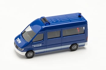 herpa 097062 Mercedes-Benz Sprinter `96 Bus HD THW Modell Auto Miniaturmodelle Kleinmodell Sammlerstück Detailgetreu, Mehrfarbig - 1