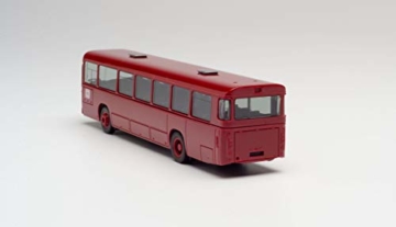 herpa 309561 – SÜ 240 Bahnbus, Deutsche Bahn, Cars, Rotes Miniatur Auto, Modellbau, Miniaturmodelle, Sammlerstück, Kunststoff - Maßstab 1:87 - 6
