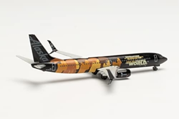 herpa 535922 Alaska Airlines Boeing 737-900 “Our Commitment”, Modell Flugzeug, Modellbau, Miniaturmodelle, Sammlerstück, Mehrfarbig - 2