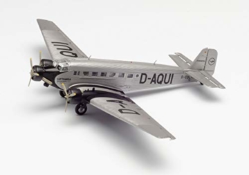 herpa 609395 19040 – Junkers Ju-52/3 m, Lufthansa D-Aqui, Military, Flieger, Modell Flugzeug, Modellbau, Miniaturmodelle, Sammlerstück, Kunststoff - Maßstab 1:160 - 4