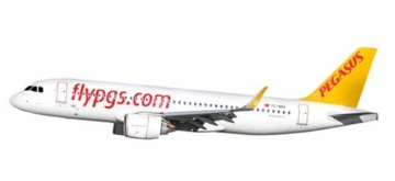 Herpa 612029 A320neo Pegasus Airlines, Farbe - 1