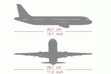 herpa 612630 – Boeing 777-9, N779XW Passagierflugzeug, Flugzeug Modell, Flieger, Miniaturmodelle, Kleinmodell, Sammlerstück, Detailgetreu, Kunststoff, Mehrfarbig - Maßstab 1:250 - 3