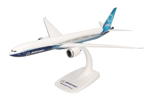 herpa 612630 – Boeing 777-9, N779XW Passagierflugzeug, Flugzeug Modell, Flieger, Miniaturmodelle, Kleinmodell, Sammlerstück, Detailgetreu, Kunststoff, Mehrfarbig - Maßstab 1:250 - 1
