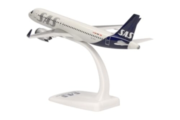 Herpa 612708 SAS Scandinavian Airlines Airbus A320 neo – SE-ROX „Roar Viking“, Mehrfarbig - 4