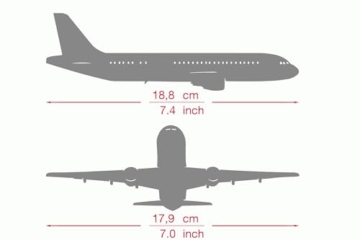 Herpa 612708 SAS Scandinavian Airlines Airbus A320 neo – SE-ROX „Roar Viking“, Mehrfarbig - 6