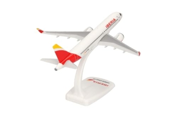Herpa 613064 Iberia Airbus A320 neo – EC-NER Barajas in Miniatur zum Basteln Sammeln und als Geschenk, Mehrfarbig - 2