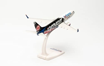 herpa 613200 Sun Boeing 737-800 “Eintracht Frankfurt-SGE Express” – TC-SPC Flugzeug Modellbau Miniaturmodelle Sammlerstück, mehfarbig - 2