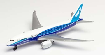 herpa 86RT-7474 Boeing B787 Single Airplane B787-in Miniatur zum Basteln Sammeln und als Geschenk, Mehrfarbig - 7