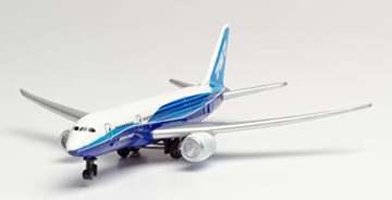 herpa 86RT-7474 Boeing B787 Single Airplane B787-in Miniatur zum Basteln Sammeln und als Geschenk, Mehrfarbig - 8