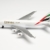 herpa 86RT-9904 – Single Airplane Emirates, Boeing A380, Flugzeug Modell, Flieger, Miniaturmodelle, Kleinmodell, Sammeln, Spielen, Detailgetreu, Metall, Kunststoff, Mehrfarbig - Maßstab 1:500 - 5