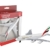 herpa 86RT-9904 – Single Airplane Emirates, Boeing A380, Flugzeug Modell, Flieger, Miniaturmodelle, Kleinmodell, Sammeln, Spielen, Detailgetreu, Metall, Kunststoff, Mehrfarbig - Maßstab 1:500 - 1