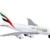 herpa 86RT-9904 – Single Airplane Emirates, Boeing A380, Flugzeug Modell, Flieger, Miniaturmodelle, Kleinmodell, Sammeln, Spielen, Detailgetreu, Metall, Kunststoff, Mehrfarbig - Maßstab 1:500 - 10