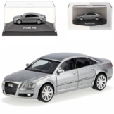 herpa Audi A8 A 8 D3 D 3 Ab 2003 Quarz Grau Ho H0 1/87 Modellauto Modell Auto - 1