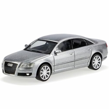 herpa Audi A8 A 8 D3 D 3 Ab 2003 Quarz Grau Ho H0 1/87 Modellauto Modell Auto - 2