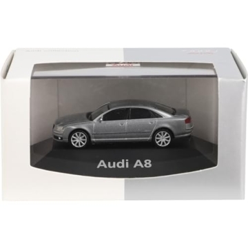 herpa Audi A8 A 8 D3 D 3 Ab 2003 Quarz Grau Ho H0 1/87 Modellauto Modell Auto - 4
