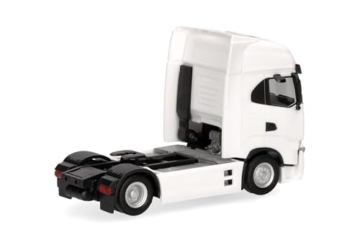 Herpa LKW Modell Iveco S-Way Facelift (MY24) Zugmaschine 2achs, weiß, Miniatur im Maßstab 1:87, Sammlerstück, Made in Germany, Kunststoff - 2
