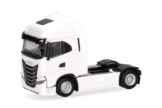 Herpa LKW Modell Iveco S-Way Facelift (MY24) Zugmaschine 2achs, weiß, Miniatur im Maßstab 1:87, Sammlerstück, Made in Germany, Kunststoff - 1