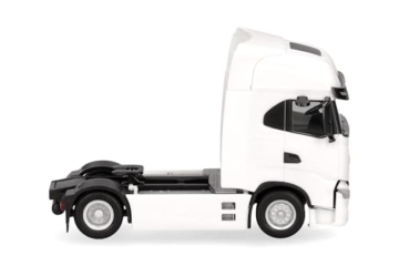 Herpa LKW Modell Iveco S-Way Facelift (MY24) Zugmaschine 2achs, weiß, Miniatur im Maßstab 1:87, Sammlerstück, Made in Germany, Kunststoff - 3
