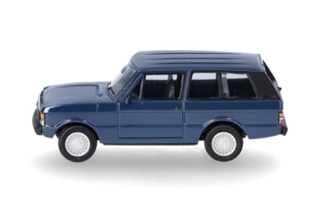Herpa Modellauto Range Rover, Miniatur im Maßstab 1:87, Sammlerstück, Made in Germany, Modell aus Kunststoff, Blau - 4