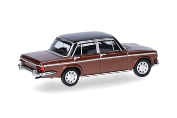 Herpa Modellauto Simca 1301 Special, Miniatur im Maßstab 1:87, Sammlerstück, Made in Germany, Modell aus Kunststoff, Farbe: kupfermetallic - 2
