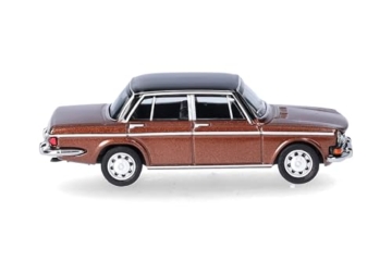 Herpa Modellauto Simca 1301 Special, Miniatur im Maßstab 1:87, Sammlerstück, Made in Germany, Modell aus Kunststoff, Farbe: kupfermetallic - 3