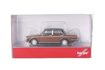 Herpa Modellauto Simca 1301 Special, Miniatur im Maßstab 1:87, Sammlerstück, Made in Germany, Modell aus Kunststoff, Farbe: kupfermetallic - 5
