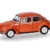 Herpa Modellauto VW Käfer 1303, Leuchtorange, Miniatur im Maßstab 1:87, Sammlerstück, Made in Germany, Modell aus Kunststoff - 1
