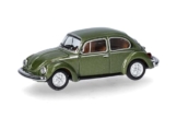 Herpa Modellauto VW Käfer 1303, moos metallic, Miniatur im Maßstab 1:87, Sammlerstück, Made in Germany, Modell aus Kunststoff - 1
