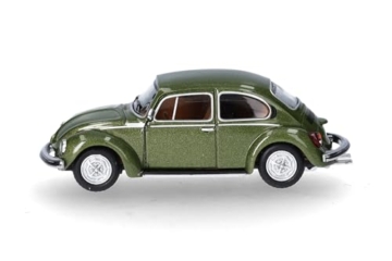 Herpa Modellauto VW Käfer 1303, moos metallic, Miniatur im Maßstab 1:87, Sammlerstück, Made in Germany, Modell aus Kunststoff - 4