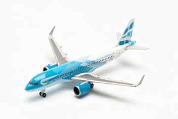 herpa Modellflugzeug Airbus A320neo-British Airways BA Better World Maßstab 1:500- Modellbau Flugzeug, Flugzeugmodell für Sammler, Miniatur Deko, Flieger ohne Standfuß aus Metall, Mehrfarbig, 536400 - 4