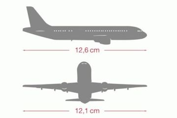 Herpa Modellflugzeug Airbus Industries BelugaXL - XL#3 - F-GXLI Miniatur im Maßstab 1:500, Sammlerstück, Flugzeug Modell ohne Standfuß, Metall - 6