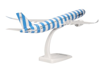 Herpa Modellflugzeug Condor Airbus A330-900neo Sea Miniatur im Maßstab 1:200, Sammlerstück, Modell mit Standfuß, Kunststoff, Weiß, Blau - 2