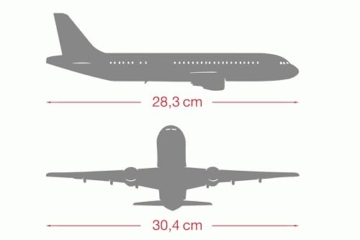 Herpa Modellflugzeug TWA Trans World Airlines Lockheed L-1049G Super Constellation - N7104C, Miniatur im Maßstab 1:125, Sammlerstück, Modell ohne Standfuß, Kunststoff - 6
