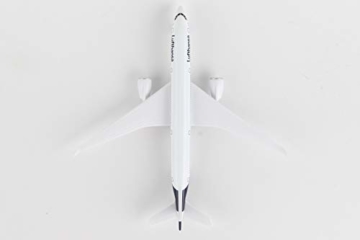 herpa RT4134 86RT-4134 – Airbus A350, Lufthansa Single Airplane, Wings, Modellflugzeug mit Standfuß, Spielzeug Flieger, Modellbau, Miniaturmodelle, Sammlerstück, Metall - Maßstab 1:500 - 12
