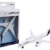 herpa RT4134 86RT-4134 – Airbus A350, Lufthansa Single Airplane, Wings, Modellflugzeug mit Standfuß, Spielzeug Flieger, Modellbau, Miniaturmodelle, Sammlerstück, Metall - Maßstab 1:500 - 1