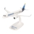Herpa Snap-Fit Modellflugzeug Airbus A320 Discover Airlines, Miniatur im Maßstab 1:200, Sammlerstück, Modell mit Standfuß, Kunststoff - 1