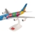 herpa Snap-Fit Modellflugzeug Emirates Airbus A380 “Destination Dubai” – A6-EOT Miniatur im Maßstab 1:250, Sammlerstück, Modell mit Standfuß, Kunststoff, Weiß - 1