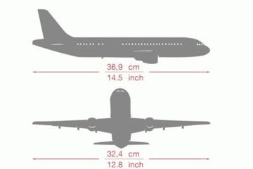 Herpa Snap-Fit Modellflugzeug Etihad Airways Airbus A350-1000 - A6-XWC, Miniatur im Maßstab 1:200, Sammlerstück, Modell mit Standfuß, Kunststoff, Weiß - 6